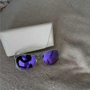 Michael Kors Clear Frame Sunglasses